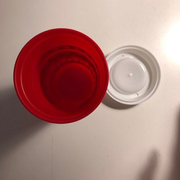 🛒 $8 - Starbucks Red Reusable Christmas 2020 Holiday Winter Coffee Tumbler 2583 - Picture 5 of 5